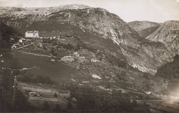 Carte-Photo.1911 - Nærödalen Med Hotel Stalheim - Norvège