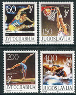 YUGOSLAVIA 1987 Univerziade Games MNH / **.  Michel 2230-33 - Nuevos