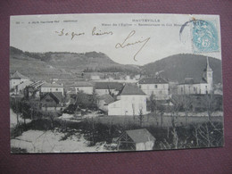 CPA 01 HAUTEVILLE Haut De L'Eglise Sanatorium Et Col Mazieres 1905 - Hauteville-Lompnes