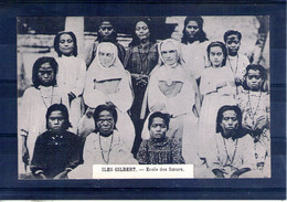 Iles Gilbert. école Des Soeurs - Kiribati