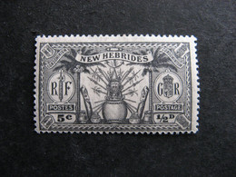 Nouvelles-Hébrides: TB N° 91, Neufs X. - Unused Stamps