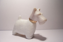 AVON  - EAU DE COLOGNE  - CHIEN - TERRIER ECOSSAIS - WESTIE  - ( Vide ) - Miniatures Modernes Vides