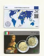 CARTE DE COLLECTION SANS PIECE ITALIE EUROSYMBOLS INSTITUTE  ESI ID CARD MILLESIME 2019 - Italie