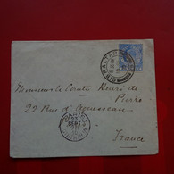 LETTRE GIBRALTAR POUR PARIS 1910 - Gibraltar