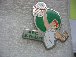 Pin's Du Club De Basketball ABC Lutterbach - Basketball