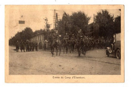 Entrée Du Camp D' Elsenborn Avec La Cavalerie - Non Envoyée - Butgenbach - Bütgenbach