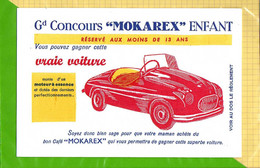 BUVARD & Blotting Paper : Bon Café MOKAREX  Concours Enfant  Vraie Voiture - Café & Thé