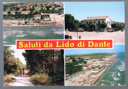 LIDO DI DANTE - RAVENNA - 1986 - SALUTI CON 4 VEDUTINE - Ravenna