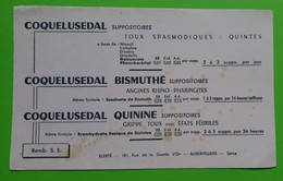 Buvard 972 - Laboratoire Elerté - COQUELUSEDAL - Etat D'usage : Voir Photos- 21x13 Cm Environ - Vers 1950 - Produits Pharmaceutiques