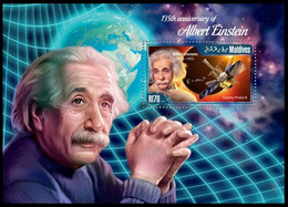 Maldives** - Albert Einstein - Prix Nobel De Physique / Fysica Nobelprijs / Nobelpreis Für Physik - Albert Einstein