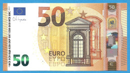 50 EURO SPAIN LAGARDE VB-V018 UNC-FDS (D227) - 50 Euro