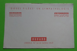 Buvard 978 - Laboratoire Labiola - KANEURON STRYCHNEURON - Etat D'usage : Voir Photos- 21x13.5 Cm Environ - Vers 1950 - Produits Pharmaceutiques