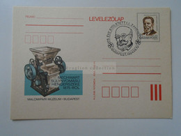 D187046  HUNGARY   Esperanto Postmark   L.L. ZAMENHOF  Budapest 1984 - Postmark Collection