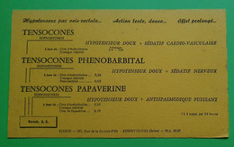 Buvard 989 P - Laboratoire Elerté - ACTICARBINE - Etat D'usage : Voir Photos- 21x12.5 Cm Environ - Vers 1950 - Produits Pharmaceutiques