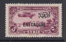 Lattaquie, Scott C6 (Yvert PA6), MLH - Unused Stamps