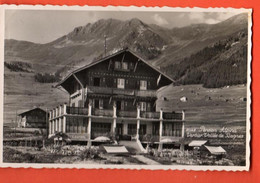 FSA-01 RARE Verbier Bagnes Pension Alpina Visa Censure A:C:F: 1939 Circulé 1944 Perrochet 8048 - Bagnes