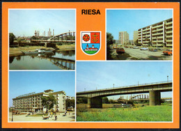 F5028 - Riesa - Verlag Bild Und Heimat Reichenbach - Riesa