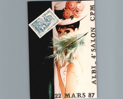 Albi - 81 - 4 ème Salon CPM - 22 Mars 1987 - Conception Claude Fagé 19/100 Signée - Sammlerbörsen & Sammlerausstellungen