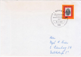 Germany Deutschland 1971 FDC 100 Wiederkehr Des Jahres Der Reichsgrundung, Bonn - 1971-1980