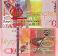 SÃO TOMÉ And PRÍNCIPE, 10 Dobras, PNEW, 2021, Paper, UNC - Sao Tome And Principe