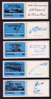 Tonga 1981 - Weapons Used In Battle For Ship Port Au Prince In 1806 - Specimen Pairs - Tonga (1970-...)