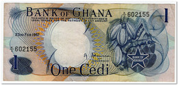 GHANA,1 CEDI,1967,P.10a,aVF - Ghana