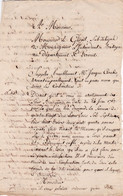 Demande De Vérification D'une Surface De Terrain à Lorient (56) - 24 Juin 1767 - Manuscripts