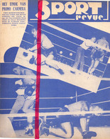 Boksen Boxe Box - Kamp Match Carnera X Joe Louis - Orig. Knipsel Coupure Tijdschrift Magazine - 1935 - Material Y Accesorios