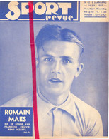 Koers Wielrennen Renner Coureur Romain Maes Winnaar Tour De France - Orig. Knipsel Coupure Tijdschrift Magazine - 1935 - Materiaal En Toebehoren