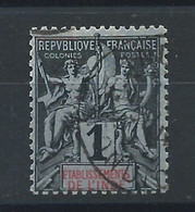 Inde N°1 Obl (FU) 1892 - Type Groupe - Used Stamps