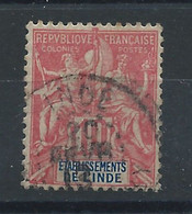 Inde N°14 Obl (FU) 1900-07 - Type Groupe - Used Stamps
