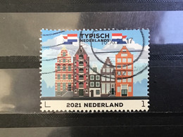 Nederland / The Netherlands - Typisch Nederlands, Grachtenpanden 2021 - Gebruikt