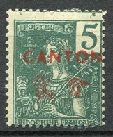 CANTON < CHINE - N° 36 ⭐  NEUF CH. - Cote ⭐ 4.00 € - Unused Stamps