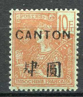 CANTON < CHINE - N° 49 ⭐  NEUF CH. ⭐ Cote 100.00 € - Unused Stamps