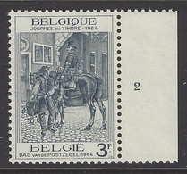 Belgique - 1964 - COB 1284 ** (MNH) - Numéro De Planche 2 - 1961-1970