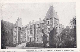 Tenneville - Château De Ste Ode - Circulé En 1912 - TBE - Tenneville