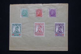 BELGIQUE - Croix Rouge Sur Enveloppe Avec Oblitération De Anvers En 1914 - L 112430 - 1914-1915 Red Cross