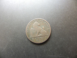 Belgique 2 Centimes 1863 - 2 Cents