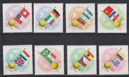 Soccer World Cup 1962 - Football - HUNGARY - Set  8v MNH - 1962 – Chili