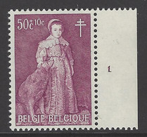 Belgique - 1964 - COB 1307 ** (MNH) - Numéro De Planche 1 - 1961-1970