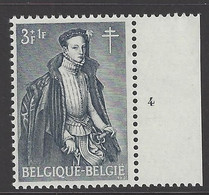 Belgique - 1964 - COB 1310 ** (MNH) - Numéro De Planche 4 - 1961-1970