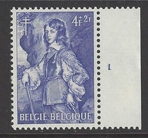 Belgique - 1964 - COB 1311 ** (MNH) - Numéro De Planche 1 - 1961-1970