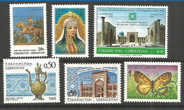 Uzbekistan 1992-93 Years Mint Stamps MNH (**) - Uzbekistan