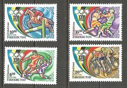 Uzbekistan 1996 Year, Mint Stamps MNH (**) Sports - Uzbekistan