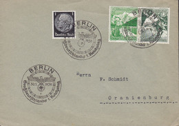 Sonderstempel 'Grossdeutschlands 1. Reichsparteitag' BERLIN 1939 Brief Winterhilfswerk Zuzammendruck Tête-Beche K33 - Cuadernillos