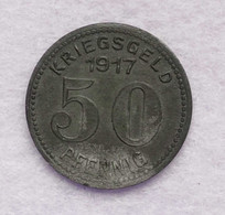 Stadt Elberfeld - Kriegsgeld 50 Pfennig 1917 - Otros & Sin Clasificación