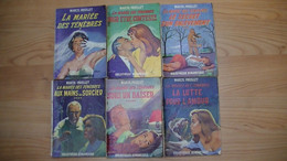 La Mariée Des Ténèbres, 6 Volumes Complets De Marcel Priollet Dessinateur GOURDON Bon état Editions Ferenczi 1940-50 - Románticas