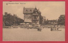 Overmeire-Donck - Hôtel Lido - Geanimeerd -192?  ( Verso Zien  ) - Berlare