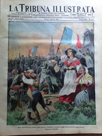 La Tribuna Illustrata 23 Agosto 1914 WW1 Niš Adelaide Ristori Belgrado Lemaitre - Guerra 1914-18