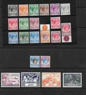 MALAYA - MALACCA 1949 - 1952 SET TO $1 AND 1949 UPU SET SG 3/15, 18/21 MOUNTED MINT Cat £86 - Malacca